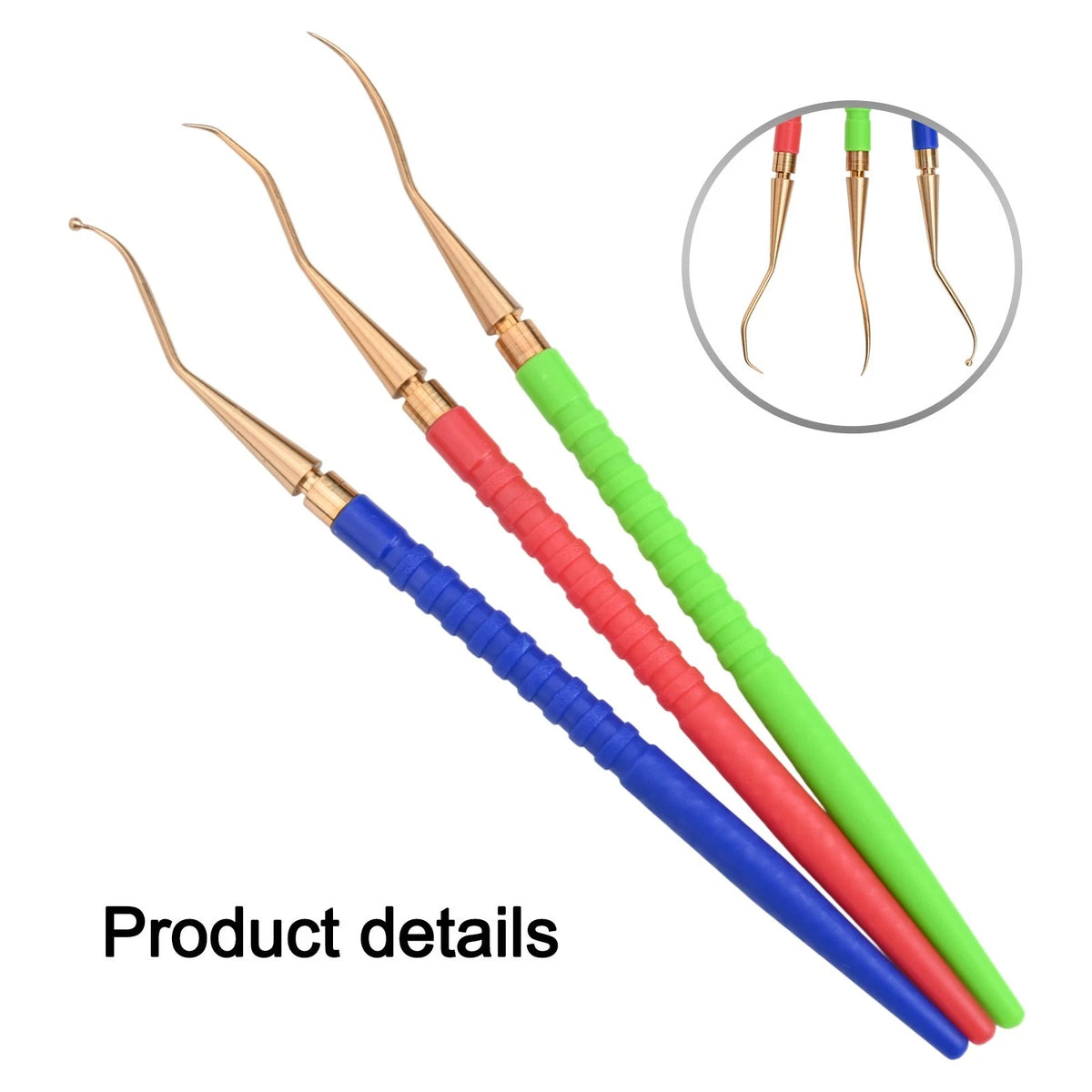3 Piece Tool Set for O Ring Handling in Scuba and Snorkeling Activities