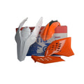 POLISPORT PLASTIC KIT + FORK GUARDS/MASK KTM EXC 2008-2011, OEM STYLE