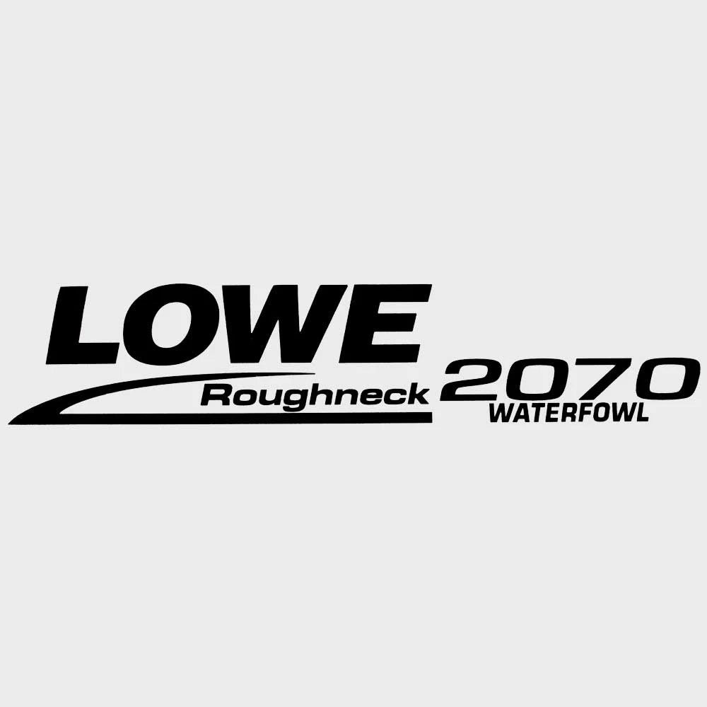 Lowe Boat Emblem Decal 2254245 - Sticker 2070 Roughneck Waterfowl 2017