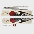 Four Winns Boat Tree Graphic Decal 055-3356 - SL222 Black (set of 10)