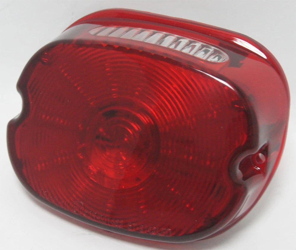 HARDDRIVE Laydown Taillight Assembly Red for Harley Davidson 2004-2009