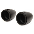 MasterCraft Boat Speaker Cans 404831BK - 6 3/8 Inch with Lights (pair)