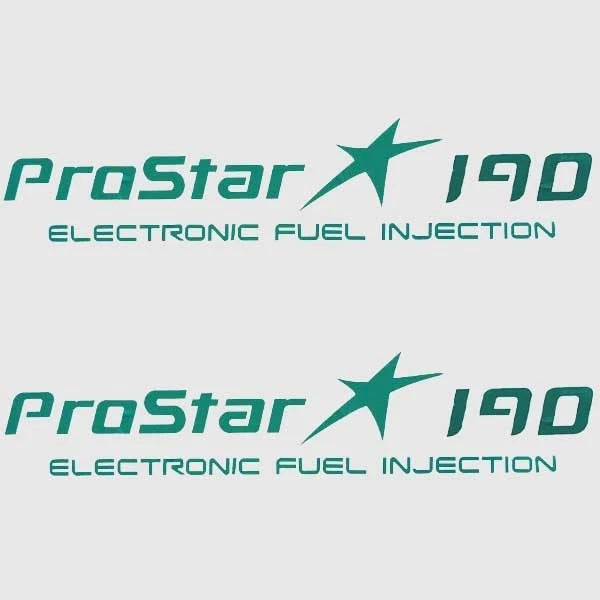 MasterCraft Boat Brand Decal 759912 - ProStar 190 Hemlock Green (pair)