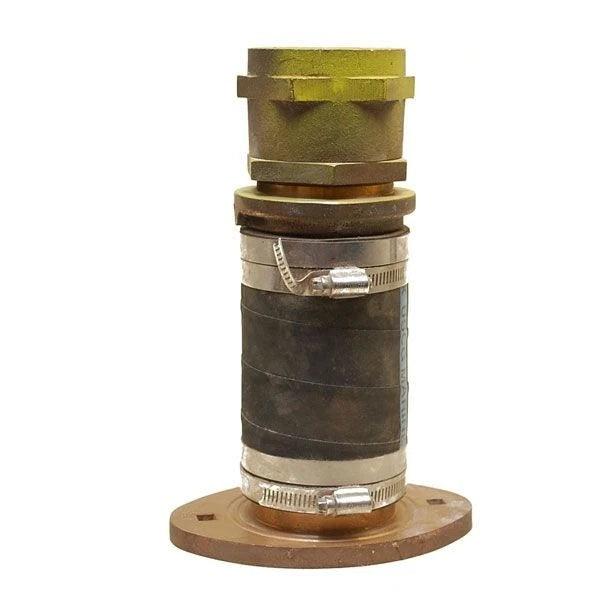 Boat Rudder Stuffing Box - 2 1/2 X 2 3/4 Inch Bronze