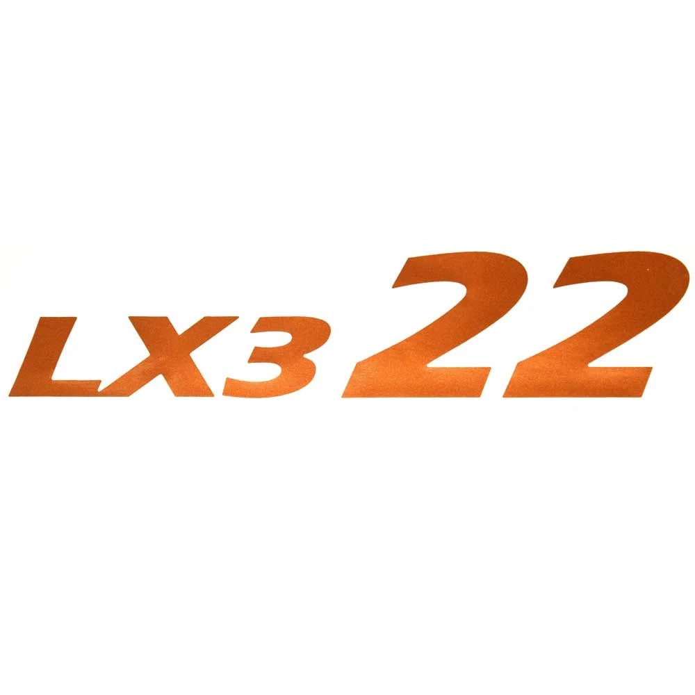 G3 SunCatcher Boat Model Decal 73404639 - LX 322 Copper Sticker