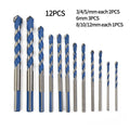 Drill Bits Set Tool Multi-Function Al Set Steel Tool Bit Construction for Tile
