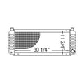 6648799 219915 Radiator Fits Bobcat Skid Steer Loaders 843B H HC