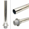 Todd Boat Post with Base - Stainless Steel 24 1/2 Inch