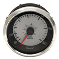 Faria Boat Speedometer Gauge SEK612A - Rinker 3 1/4 Inch Silver Black