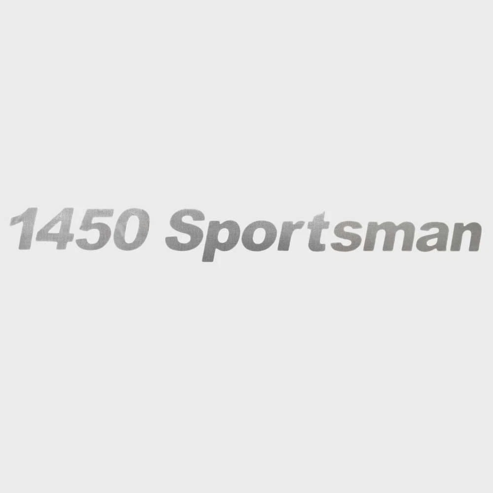 Crestliner Boat Model Decal 2100062 - 1450 Sportsman Silver Sticker