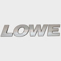 Lowe Boat Raised Decal 2250580 - Front Gate 12 X 2 1/2 Inch Silver