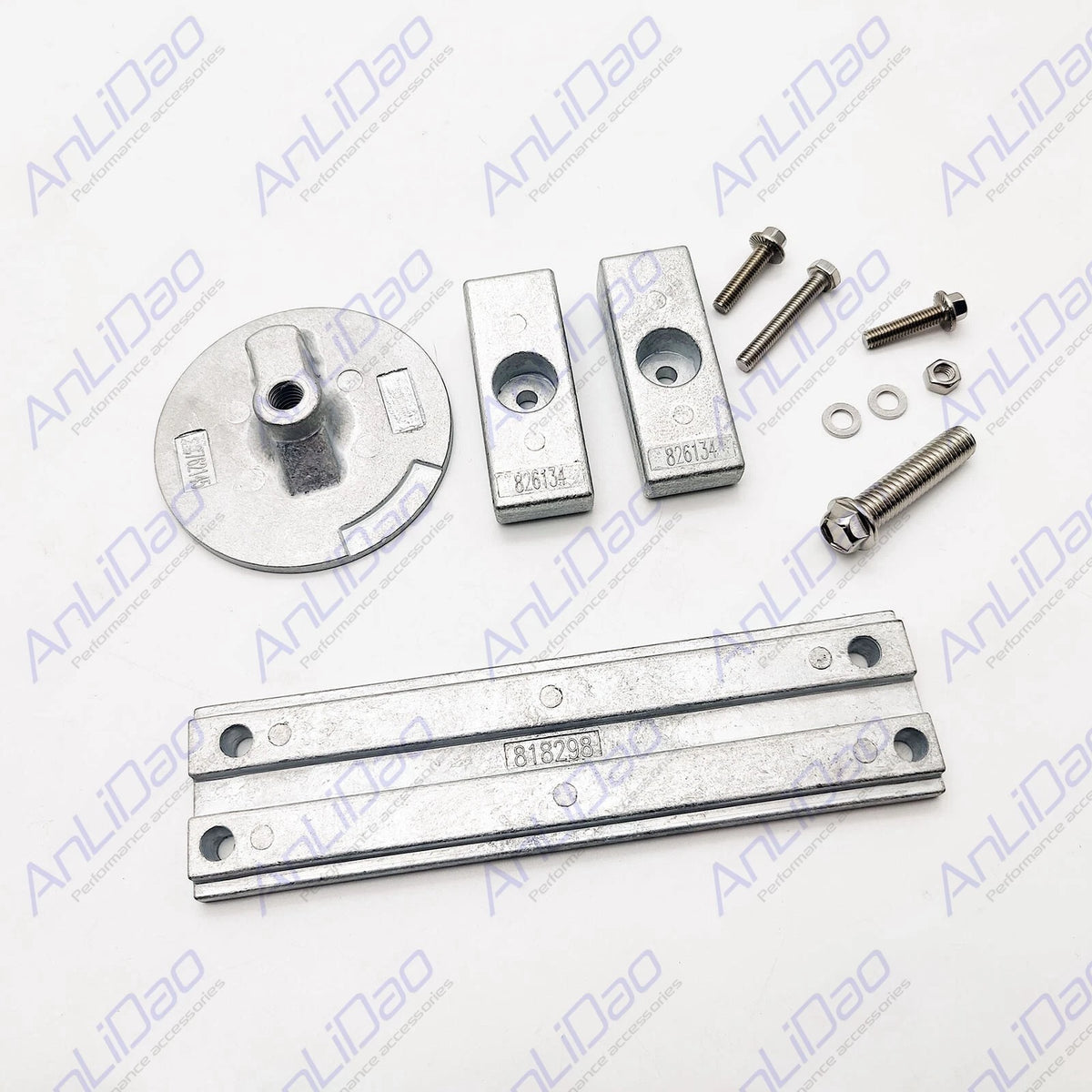 Mercury Marine L4 Verado 4 Strokes OptiMax Outboards Anode Kit 8M0107551