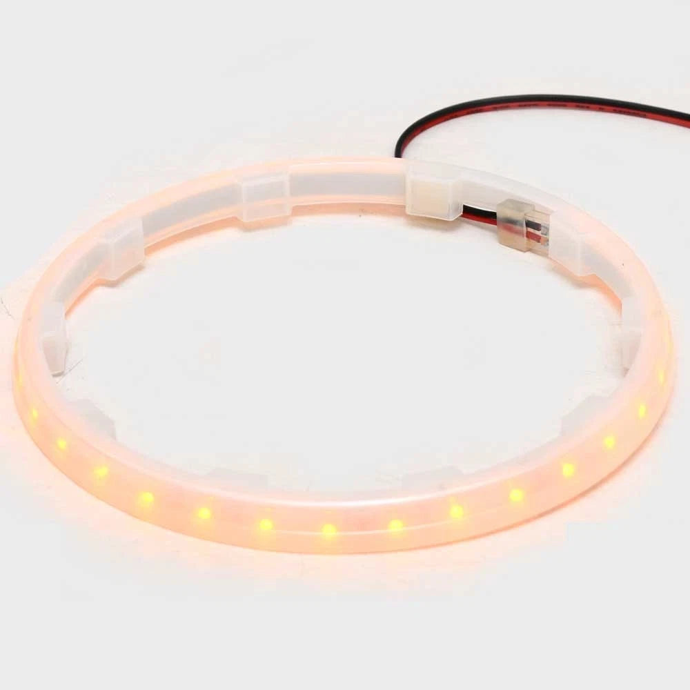 TH Marine Boat LED Speaker Ring X-6 AMBER - Premier 6 1/8 Inch