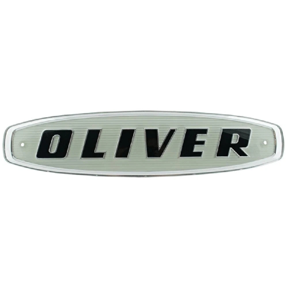 101430A Front Black Emblem for Oliver Tractor Models 550 770 880 950 990 995