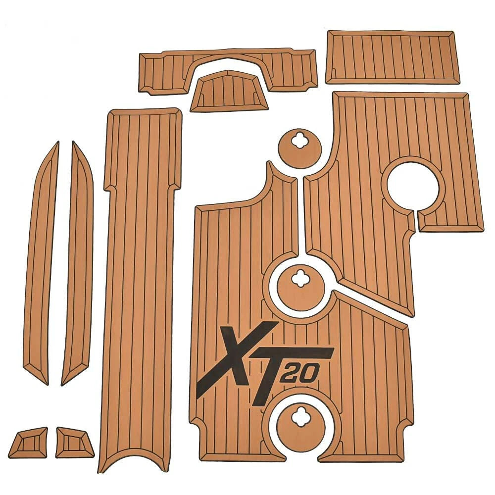MasterCraft Boat Cockpit Mats 553952 - XT20 Teak Brown (kit)