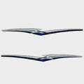 Larson Boat Graphic Decals 0572971M - 97 1/2 Inch Blue (set of 2)