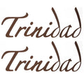 Lowe Boat Emblem Decal Stickers 1823602 - Trinidad (pair)