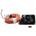 Larson Boat Stereo Rocker Switch Panel - Black Plastic