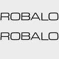 Robalo Boat Raised Emblem Decals 64579 - 22 5/8 Inch Stickers (pair)