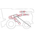 101102M1 Combine Unloader Belt Fits Massey Ferguson 8560 8570 8780