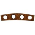 Rinker Boat Blank Dash Panel - Curved 18 X 4 1/4 Inch Woodgrain