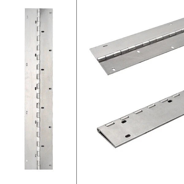 Bennington Boat Piano Hinge - 34 X 6 Inch Aluminum