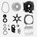 5001594 Water Pump Impeller Kit for Evinrude 3 4 9.9 15 65-300 HP Outboard