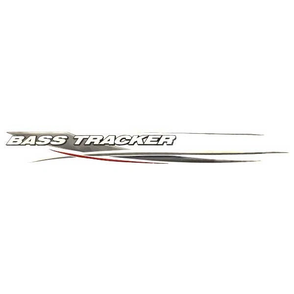Tracker Boat Graphic Decal 175772 - Black - Gray - Red 98 X 11 Inch