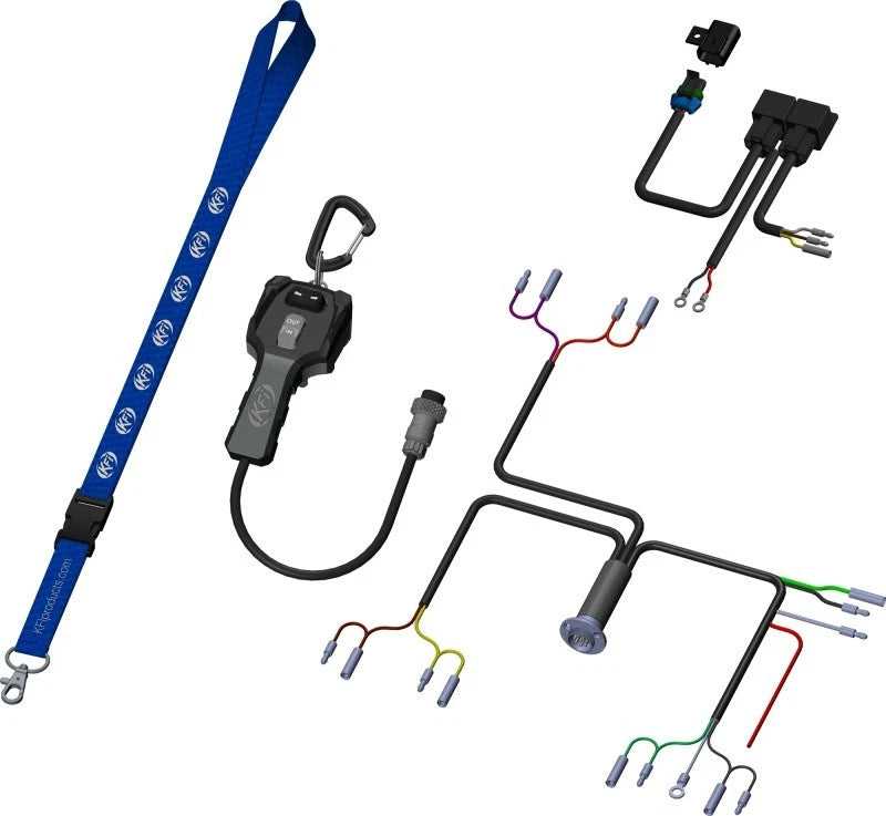 KFI Hand Remote Plow Control Kit for UTV Straight Blades with Hydraulic Actuator