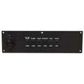Malibu Boat Breaker Switch Panel 3747040 - 11 X 3 Inch Black Plastic