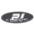Crownline Boat Raised Decal - 21 Classic Grey