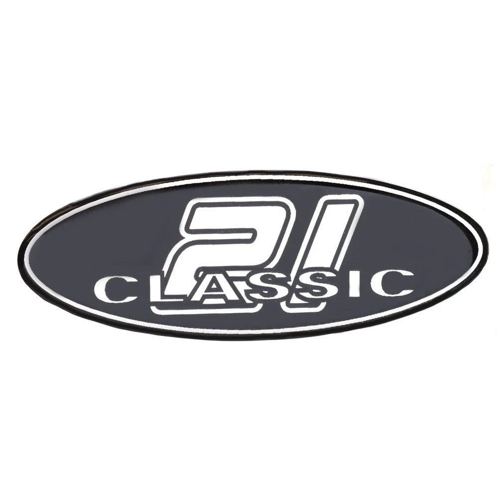 Crownline Boat Raised Decal - 21 Classic Grey