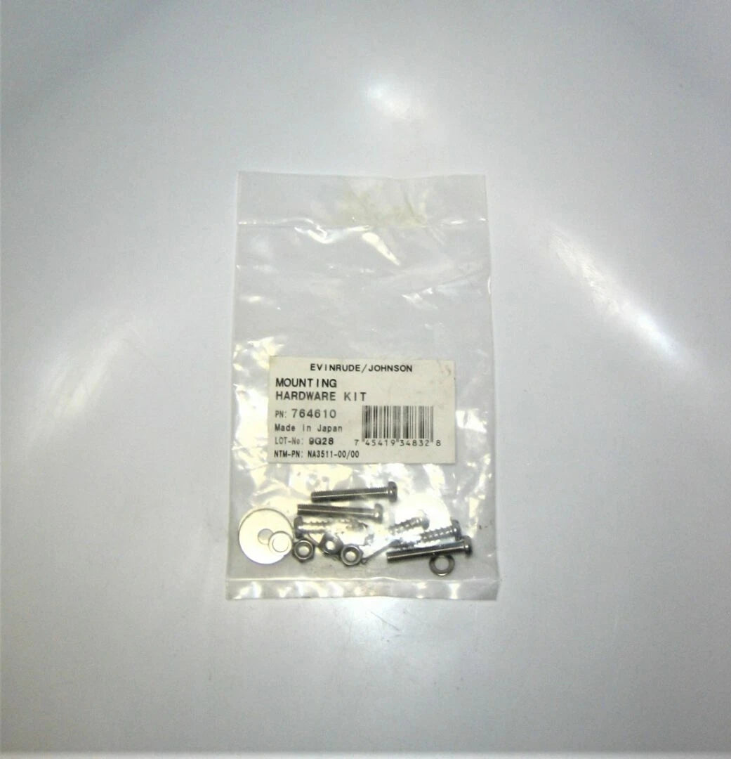 OMC 764610 Evinrude Johnson Concealed Side Control Mounting Hardware Kit OEM