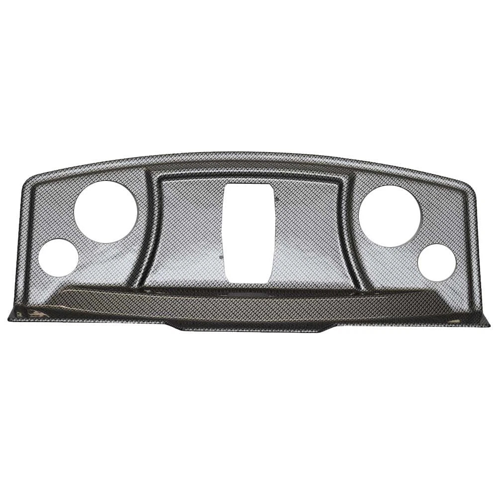 Premier Pontoon Boat Gauge Dash Panel 7-4636-3 - Silver Plastic Blank