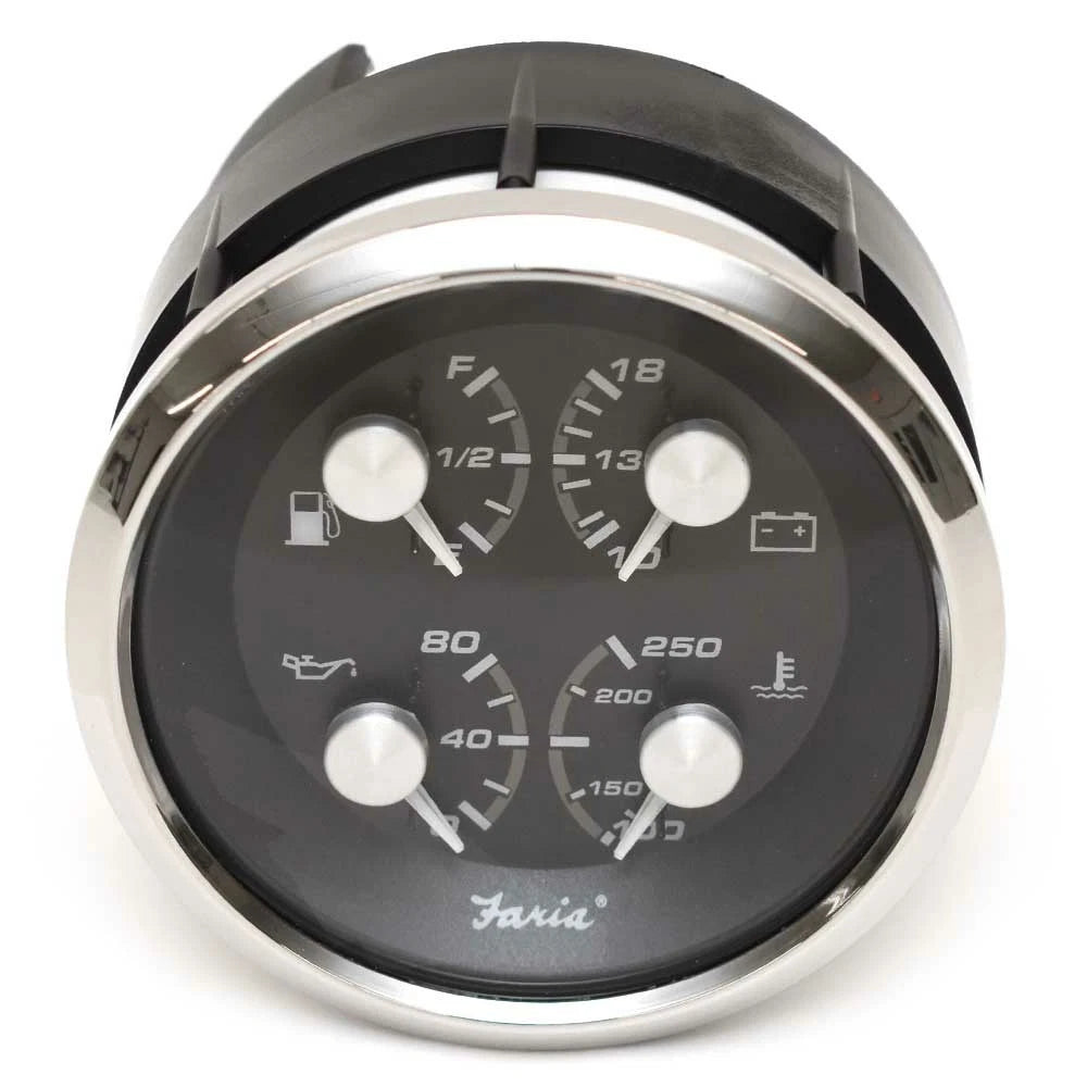 Faria Boat Multifunction Gauge GFC639A - Atlantis Blue