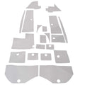 Legend Boat Non Skid Mat - Gray Adhesive Flooring (20PC)