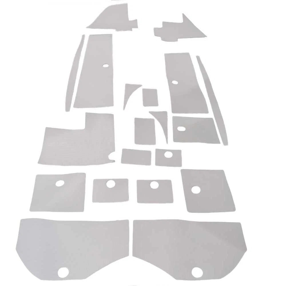 Legend Boat Non Skid Mat - Gray Adhesive Flooring (20PC)
