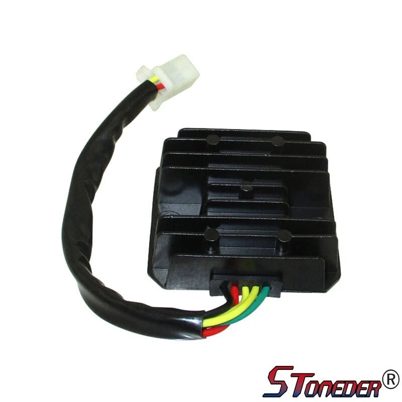STONEDER 5 Wire Cable Voltage Regulator for 125cc 150cc Engine ATV GY6 Scooter