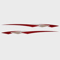 Rinker 182 Boat Graphic Decals 218197 - Red Stickers (set of 2)