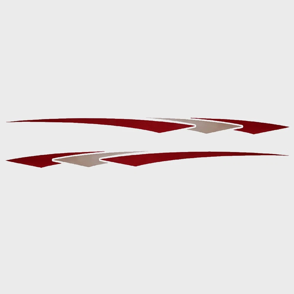 Rinker 182 Boat Graphic Decals 218197 - Red Stickers (set of 2)