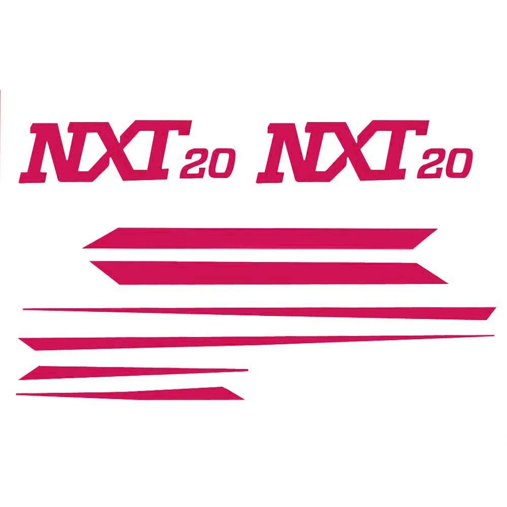 MasterCraft Boat Decal Stickers 750190 - NXT20 Fuchsia (8PC)