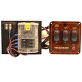 Blue Sea Boat Switch Panel 5025 - Tracker 32V 30 Amp with Fuse Block