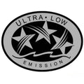 Ultra Low EMISSION 3 Star DECALS STICKERS for SEADOO YAMAHA HONDA - Silver