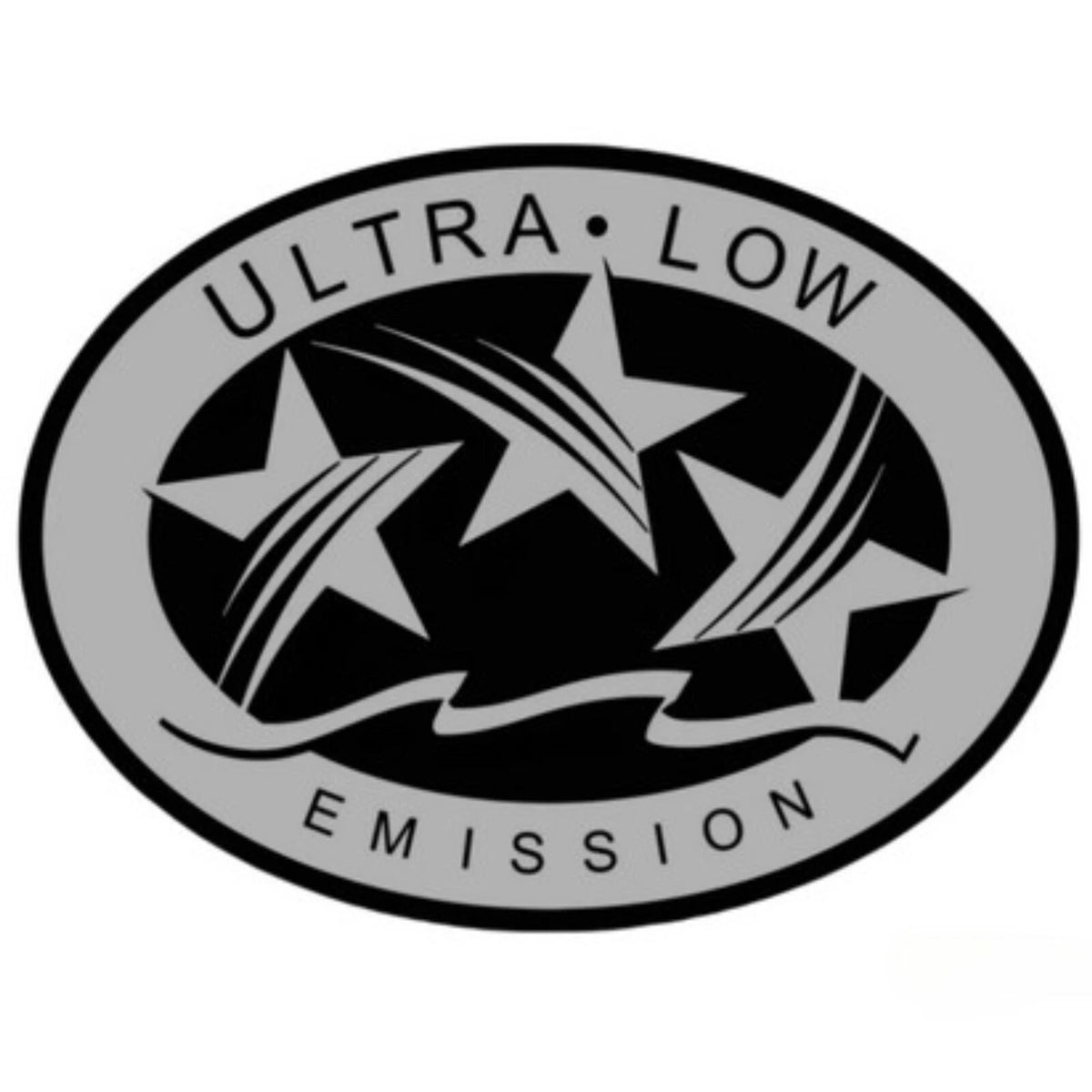 Ultra Low EMISSION 3 Star DECALS STICKERS for SEADOO YAMAHA HONDA - Silver