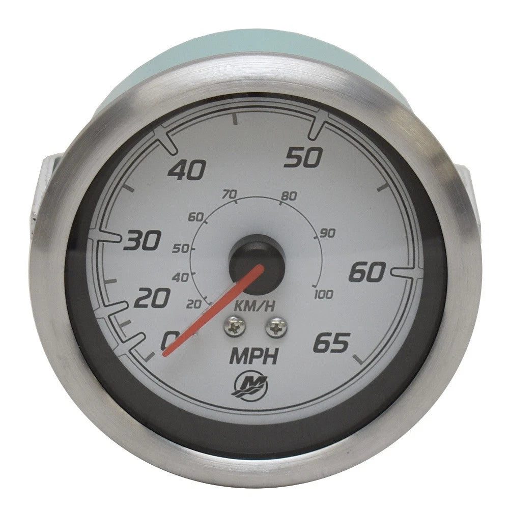 Mercury Boat Speedometer Gauge 8M6020064 - 65 MPH