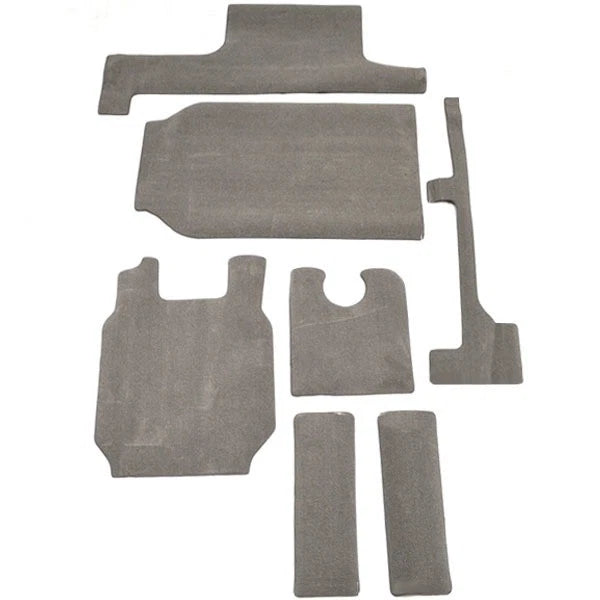 Bayliner Boat Snap-In Carpet 2184187 - Element XR7 Gray (7 PC Kit)