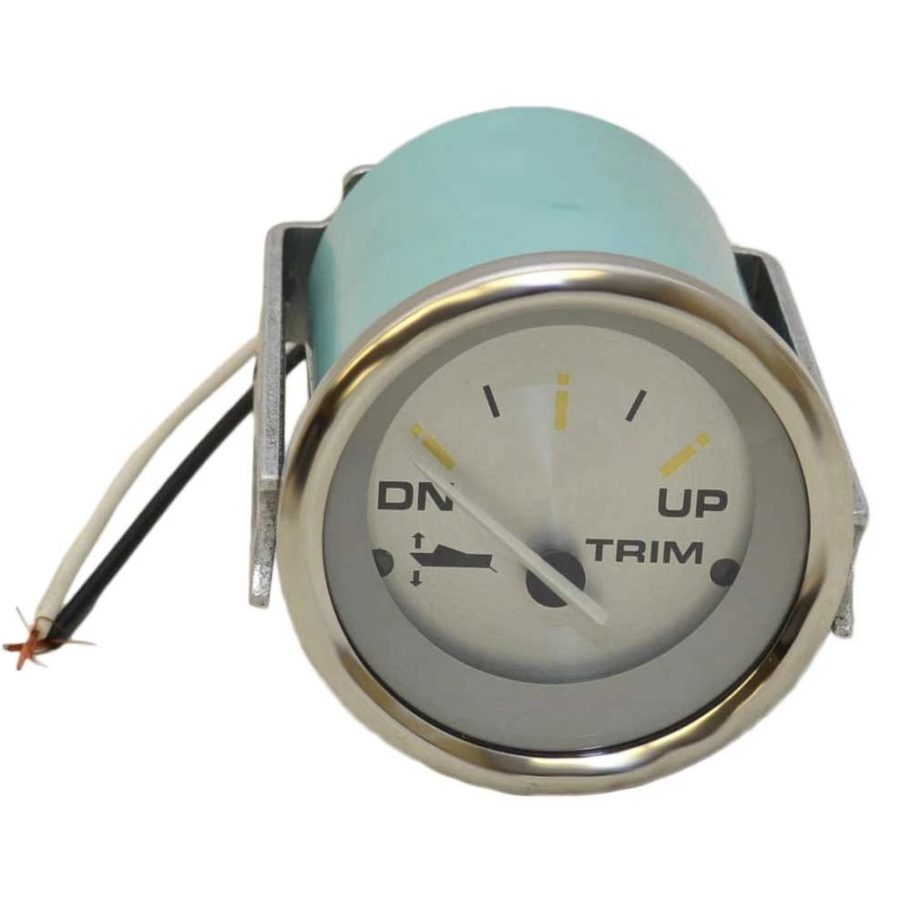 Teleflex Boat Trim Gauge 68262 - Honda Silver 2 Inch