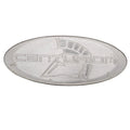 Ski Centurion Boat Logo Cover Plate - 6 1/8 X 2 1/2 Inch Aluminum