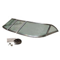Rinker Boat Windshield 154681 - 187 VF 88 Inch Aluminum (5 PC)