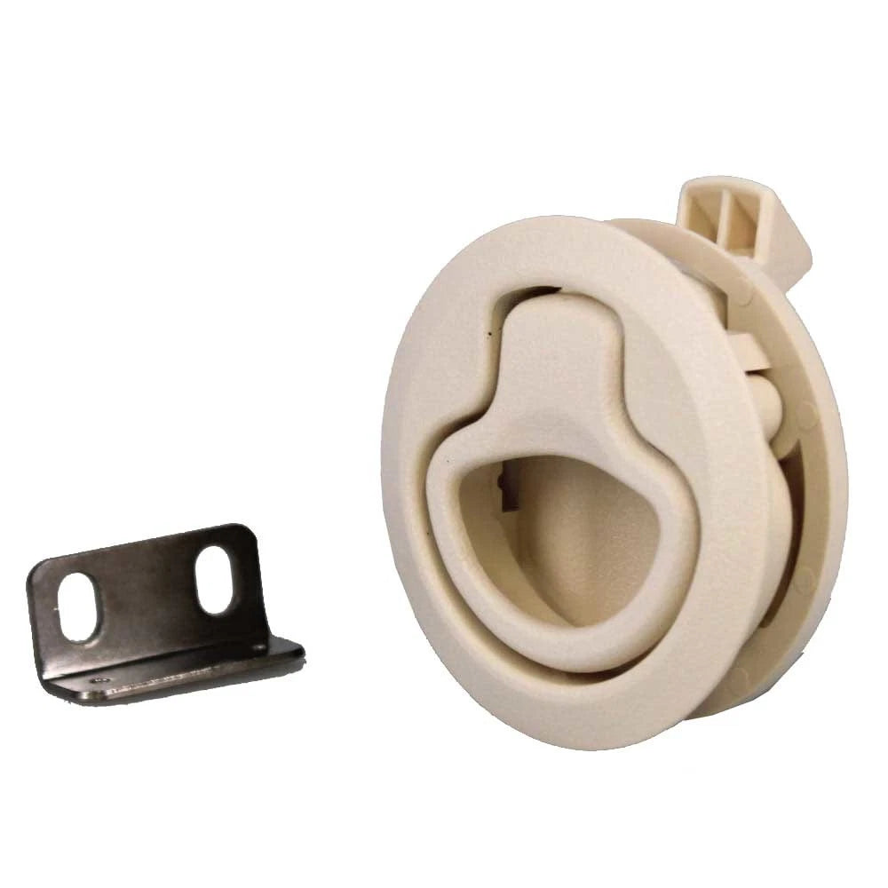 Southco Boat Hatch Pull Latch M1-63-7 - Beige Flush Mount 2 Inch